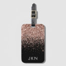 Search for rose gold luggage tags Blush pink