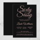 Search for 60 and fabulous invitations Glitter