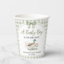 Search for baby shower paper cups Sage green