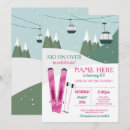 Search for snow birthday invitations Girls