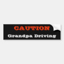 Search for grandpa bumper stickers Driving