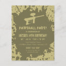 Search for paint splatter birthday invitations Boys