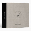Search for linen binders Monogrammed