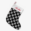 Search for pet christmas stockings Puppy