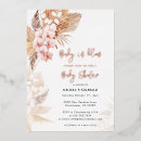 Search for baby girl shower invitations Pampas grass