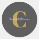 Search for monogram letter c stickers Simple