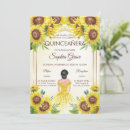 Search for sunflower quinceanera invitations Summer