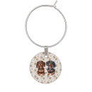 Search for dog wine charms Cute