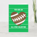 Search for football valentines day cards fan