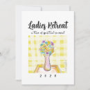 Search for retreat invitations Ladies