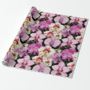 Search for orchid wrapping paper Yellow