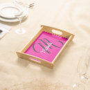 Search for hot pink serving trays Modern