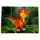 Search for dinosaur gift bags T rex