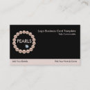 Search for premium pearl business cards Jewels
