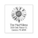 Search for flower rubber stamps Modern