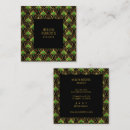 Search for art deco business cards Gold
