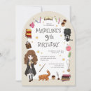 Search for birthday invitations Wizard birthday party