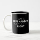 Search for left handed mugs Lefty