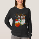 Search for christmas bowling tshirts Santa