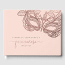 Search for masquerade guest books Stylish