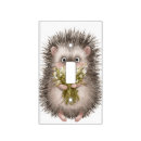 Search for woodland animals nursery light switch covers Hedgehog