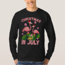Search for flamingo christmas tshirts Pink