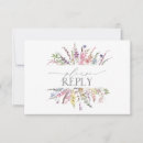 Search for floral wedding rsvp cards Watercolor