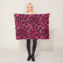Search for pink leopard blankets Fashion