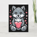 Search for wolf valentines day cards Hearts