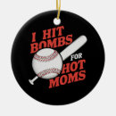 Search for baseball mom ornaments Funny