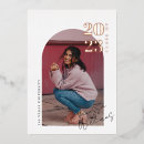 Search for rose gold graduation invitations Simple