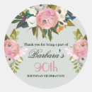 Search for 90th birthday stickers Thank you for coming
