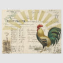 Search for vintage rooster tissue paper Farm