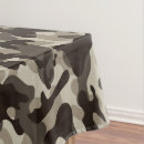 Search for camo tablecloths Military