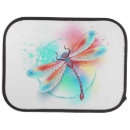 Search for bright colors car floor mats Red