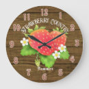 Search for strawberry clocks Rustic