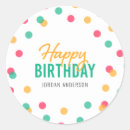 Search for happy birthday stickers Children
