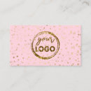 Search for nail salon logo business cards Pink