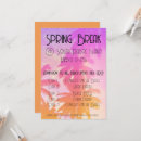 Search for spring break invitations Beach