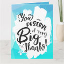 Search for extra large cards Big