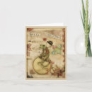 Search for frog christmas cards Vintage