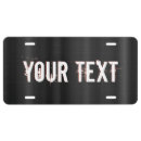 Search for stainless steel license plates Iron
