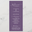 Search for purple wedding programs Script