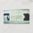 Search for video production business cards Professional