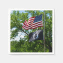 Search for memorial day napkins Military