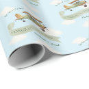 Search for airplane wrapping paper Biplane