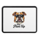 Search for bulldog trailer hitch covers Pug