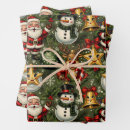 Search for santa claus wrapping paper Festive