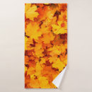 Search for fall color bath towels Leaves