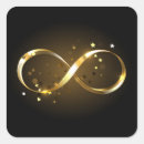 Search for infinity symbol stickers Black